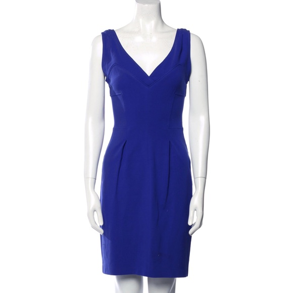 Diane Von Furstenberg Duke Electric Blue dress size 6 - Picture 1 of 9